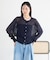 【WEB限定】接触冷感シアークルーニットカーディガン