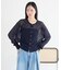 【WEB限定】接触冷感シアークルーニットカーディガン