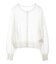 【WEB限定】接触冷感シアークルーニットカーディガン