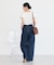 【WEB限定】フロントZIPバックレースアップデニム