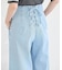 【WEB限定】フロントZIPバックレースアップデニム
