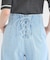 【WEB限定】フロントZIPバックレースアップデニム