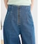 【WEB限定】フロントZIPバックレースアップデニム