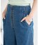 【WEB限定】フロントZIPバックレースアップデニム