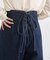 【WEB限定】フロントZIPバックレースアップデニム