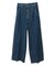 【WEB限定】フロントZIPバックレースアップデニム