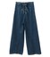 【WEB限定】フロントZIPバックレースアップデニム