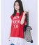フレンチスリーブプリントTシャツ