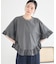 ピグメントフリルTシャツ
