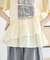 異素材ドッキンググラフィックTシャツ