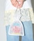 刺繍チュール巾着
