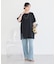 アシメレースビッグTシャツ