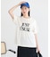 シャーリングロゴTシャツ