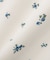 フラワーピグメントリブフレアパンツ