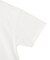 裾レースロゴプリントTシャツ