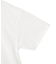 裾レースロゴプリントTシャツ