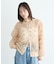 フラワーレースブルゾン