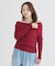 サイドドロストドレープニット