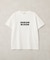 フロッキープリントTシャツ