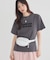 フロッキープリントTシャツ