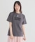 フロッキープリントTシャツ
