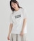 フロッキープリントTシャツ