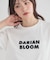 フロッキープリントTシャツ