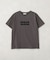 フロッキープリントTシャツ