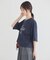 【接触冷感】カレッジロゴ刺繍Tシャツ