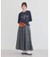 【接触冷感】カレッジロゴ刺繍Tシャツ