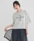【接触冷感】カレッジロゴ刺繍Tシャツ
