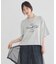 【接触冷感】カレッジロゴ刺繍Tシャツ