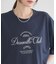 【接触冷感】カレッジロゴ刺繍Tシャツ