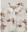 花柄シアーシャツ