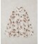 花柄シアーシャツ
