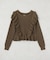 フリルニットプルオーバー
