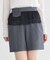 レースレイヤードショートパンツ