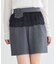 レースレイヤードショートパンツ