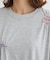 ・SUGAR SPOON ギャザーロゴ刺繍TEE