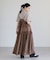・Petit Fleur シアーティアードキャミワンピ