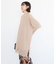 半袖メッシュドッキングチュニック