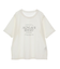 BEST PRICE フェミニンロゴレギュラーTシャツ