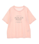 BEST PRICE フェミニンロゴレギュラーTシャツ
