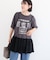 SET2点フォトＴシャツ+レースキャミビスチェ
