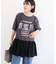 SET2点フォトＴシャツ+レースキャミビスチェ
