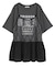 SET2点フォトＴシャツ+レースキャミビスチェ