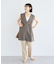 麻調ミディ丈ZIPベスト