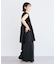 麻調ミディ丈ZIPベスト