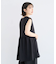 麻調ミディ丈ZIPベスト