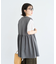 麻調ミディ丈ZIPベスト